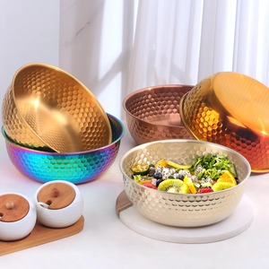 Cuenco de Metal decorativo, centro de mesa hecho a mano, bandeja de mesa elegante para el hogar, cocina, sala de estar o acento de exhibición de eventos - Product Image 1