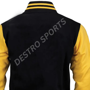 Veste de sport universitaire personnalisée avec revêtement spécial, grande taille, pour hommes, style Letterman, matériaux de haute qualité, broderie, couleur personnalisée - Product Image 6