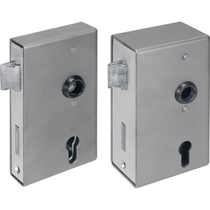 140U DIN Left/Right Storage Lockers 60mm Backset AMF with <b>Lock</b> Case Dimensions A34xB94xC172mm - Product Image 1