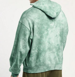 Sudadera con capucha de gran tamaño personalizada de alta calidad Sudadera con capucha con diseño de tinte de corbata para hombre Sudaderas con capucha con logotipo personalizado para hombre - Product Image 2