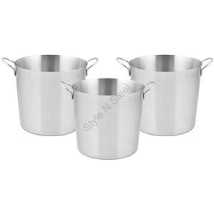 Seau à glace en acier inoxydable avec poignée - Product Image 3