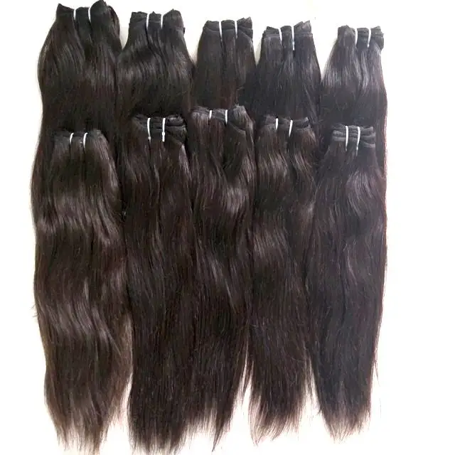 cuticle aligned best quality 100% raw indian virgin remy temple unprocessed tangle free human hair extension
