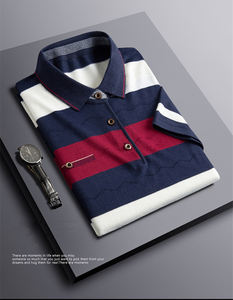 T-shirt d'été pour homme, Polo uni, haute qualité, Offre Spéciale, taille personnalisée, prix de gros, 2023 - Product Image 5