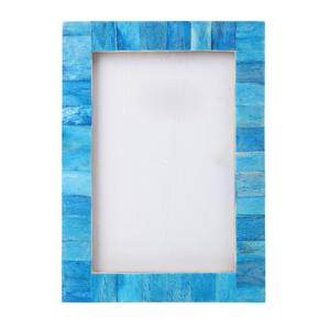 Belle incrustation de résine d'os en bois cadre photo inde personnalisé ornement artisanal de meilleure qualité pour la décoration de la maison logo personnalisé - Product Image 1