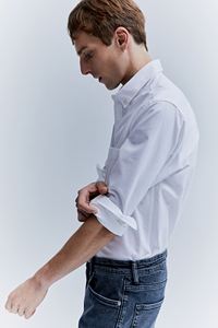 Pantalones vaqueros de mezclilla azul oscuro de calidad superior para hombre, 100% algodón, rectos regulares lavados a la piedra, sueltos, buena comodidad, fábrica al por mayor - Product Image 4