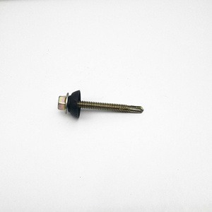 Pulgada # Tornillo Autoperforante de Cabeza Hexagonal con Arandela, Zincado Amarillo, EPDM, Métrico DIN 7504 K, Acero al Carbono, Fijaciones THV, Vietnam - Product Image 6