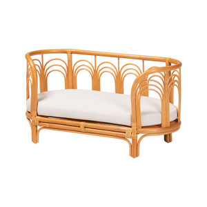 Producto más vendido camas de ratán natural para mascotas para perros sofá de ratán clásico handwicker de mayoristas de Vietnam - Product Image 4