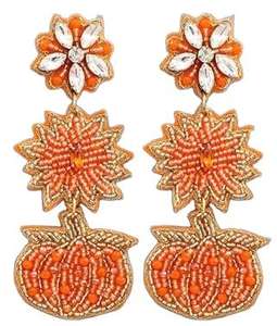 Boucles d'oreilles ethniques multi-perles de qualité supérieure, bijoux faits à la main pour femmes, à porter pour les fêtes, à prix avantageux - Product Image 4