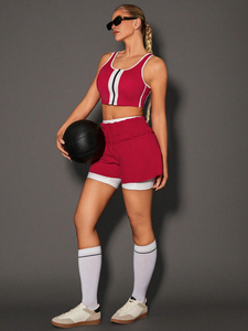 Vêtements de sport sans couture pour femmes, vêtements de sport à séchage rapide, soutien-gorge de gymnastique grande taille, ensembles de fitness et de yoga, soutien-gorge de sport sans couture à soutien élevé - Product Image 3