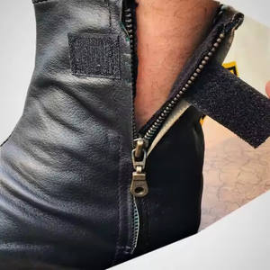 2025 Calcetines de cuero Pu de diseño personalizado Calcetines de cuero para hombre de la mejor calidad en servicio Oem Moq bajo - Product Image 6