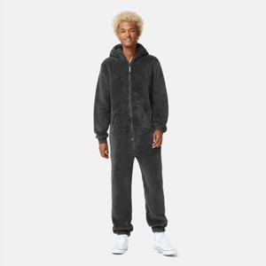 Costume tricoté deux pièces pulls surdimensionnés cardigans avec col en fourrure ensemble de pulls - Product Image 1