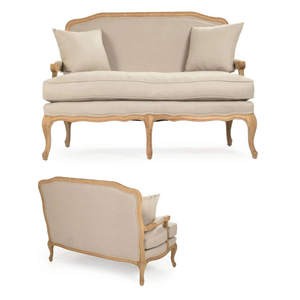 โซฟาสไตล์โมเดิร์นสำหรับโรงแรมวิลล่าและการใช้งานอื่นๆจากไม้สักคุณภาพสูงเฟอร์นิเจอร์อินโดนีเซียที่มุ่งเน้นการส่งออก - Product Image 3