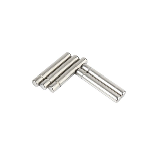 Eje cilíndrico de acero inoxidable 304 de alta calidad, mecanizado por CNC, niquelado, para posicionamiento, venta al por mayor de fábrica - Product Image 1