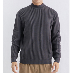 Maglione bianco per maglione lavorato a <span class=keywords><strong>maglia</strong></span> da uomo Pullover top maglieria di base Pullover De Hombre moderno uomo abbigliamento autunno - Product Image 4