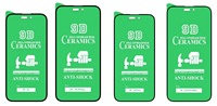 Honatop Factory - Película Protectora de Pantalla de Cerámica 9D para Teléfono Móvil, para iPhone 18 17 16 15 14 13 12 Pro Max, Mica de Cerámica