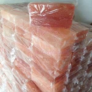 Azulejos de sal pura del Himalaya 100% personalizados de 1x4x8 pulgadas para salas de masajes y paredes de terapia de sal de Pakistán - Product Image 3