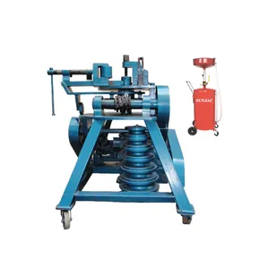 Easy Operation Blue Automatic Exhaust Pipe Bender with Bearing, Motor, Gear Comes with 10 Pieces of Bending Mould