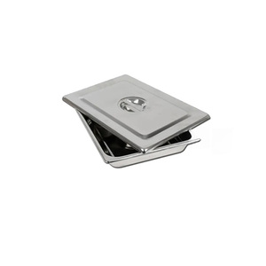 Juego de acero inoxidable de alta calidad de 7 PCS Instrumentos manuales de acero inoxidable con juego de instrumentos de bandeja de plato de riñón - Product Image 2