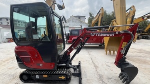 Mini-pelleuse Yanmar VIO17 d'occasion, 1,7 tonne, en excellent état, machine d'origine japonaise pour petites travaux de construction - Product Image 3