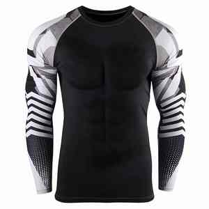 Rash Guard Protección solar Buceo Traje de baño de manga larga Rashguard para hombres Traje de neopreno Camisa de surf de alta calidad para Unisex - Product Image 1
