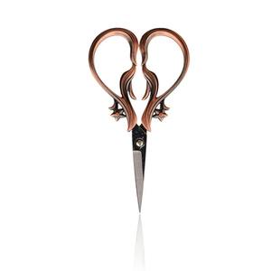 1 pièce Ciseaux de tailleur droits vintage en acier inoxydable, pour la couture florale, la broderie rétro, la coupe de tissu courte et la coupe de fil - Product Image 5