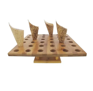 Support de cornet de crème glacée en bois meilleure qualité décorations présentoir support dernière conception outils de crème glacée de qualité supérieure - Product Image 2