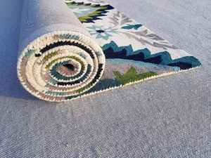 Tapis en laine texturée de qualité supérieure, tapis en laine tuftés à la main pour le salon, la chambre à coucher et le couloir - Product Image 4