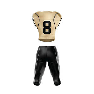 Uniformes de fútbol americano baratos impresos personalizados conjunto de uniforme de fútbol americano de alta calidad - Product Image 2