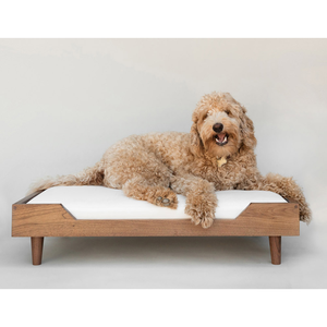 Lit en bois moderne pour chiens et chats avec coussin doux et confortable du Vietnam, fabriqué à la main, vente en gros - Product Image 3