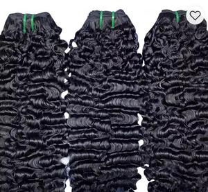 Nouvel arrivage 12A 15A Vierge Paquets Vendeur Double Dessiné Cheveux Humains Brut Vietnamien Cuticule Alignée Birman Bouclés Paquet de Cheveux Humains - Product Image 4