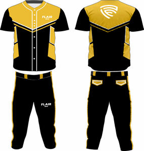 Venta al por mayor personalizada de moda Jersey de béisbol transpirable sublimación camisa con estilo único para juegos conjuntos - Product Image 3