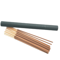 Bâtons d'encens biologiques de 8 pouces, musc pur, bois de santal, encens, huiles essentielles, arômes naturels, emballés en boîtes pour lampes à parfum