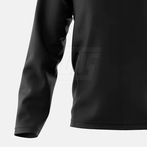 Veste à fermeture éclair sur le côté pour homme, vêtements de sport modernes, veste à fermeture éclair sur le côté pour homme, pour le fitness et les sports de plein air - Product Image 3