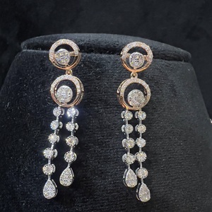 Ensemble collier élégant de luxe en or 14K avec diamants naturels Collection de bijoux intemporels - Product Image 5