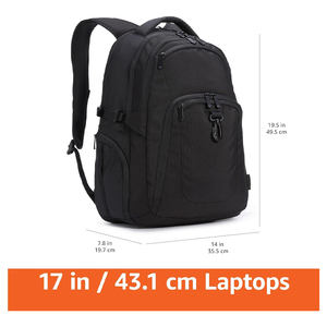 Sac à dos pour ordinateur portable étanche NWM TECHNOLOGIES, vente en gros d'usine, avec port USB, capacité inférieure à 22L, pour l'école, les voyages, unisexe - Product Image 4