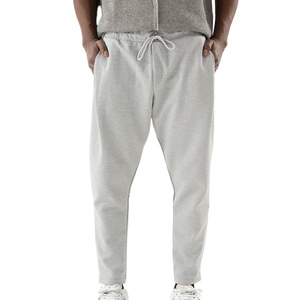 Joggers pour hommes en toile, personnalisés, unis, de haute qualité, OEM, légers, décontractés, mode, amples, grandes tailles, vente en gros, design automne, chauds - Product Image 1