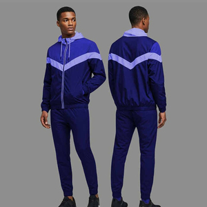 Chándal cortavientos unisex personalizado, chaqueta deportiva para hombre con cremallera, trajes de nailon, chándal cortavientos para hombre y mujer - Product Image 2