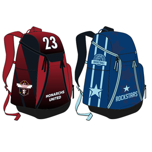 Mochila deportiva con soporte para balón grande, balón de fútbol y baloncesto, impermeable, antirrobo, cierre de cremallera, forro de poliéster - Product Image 6