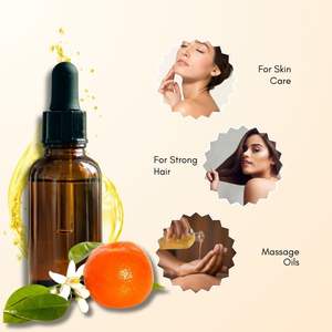 AARNAV GLOBAL EXPORTS Huile Essentielle de Petitgrain Biologique de Qualité Supérieure, Distillée à la Vapeur, 100% Pure, Composé Anti-Âge, Vente en Gros - Product Image 3