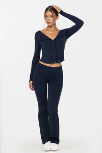 Ensemble de vêtements de sport extensible respirant de haute qualité pour femmes Ensemble de yoga sans couture pour la salle de sport - Product Image 5