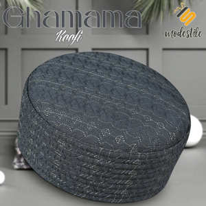 Ghamama Kufi Casquette pour hommes Couvre-chef islamique élégant avec broderie complexe Logo personnalisé Option Fabricant en vrac - Product Image 4