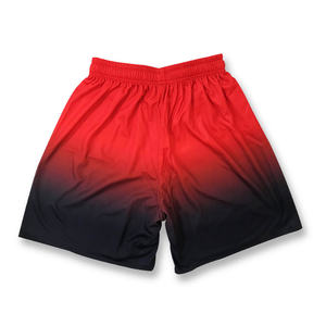 Shorts de basket-ball réversibles imprimés respirants de haute qualité pour hommes, taille plus, sur mesure, avec évacuation de l'humidité - Product Image 3