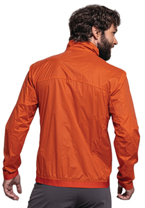 Veste de course coupe-vent de haute qualité pour hommes personnalisée capuche en lin solide devant pour l'hiver randonnée en plein air pluie course - Product Image 4
