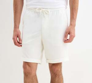 Shorts pour hommes en denim vintage lavé de haute qualité, non tissé, solide, écologique, respirant, séchage rapide, coupe ample, OEM - Product Image 4