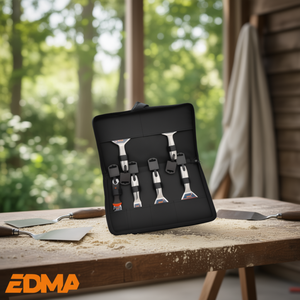 Kit Premium di Spatole e Coltelli per Intonaco EDMA con Custodia - Product Image 3