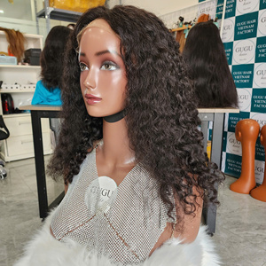 วิกผมลูกไม้ HD แบบไม่มีกาวสองชั้นทำจากวัสดุลูกไม้สวิสแท้ด้านหน้าสไตล์ธรรมชาติที่มาจากชาวพม่าเวียดนาม - Product Image 2