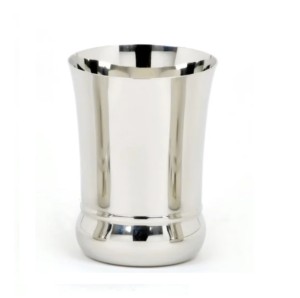 แก้วน้ำทำจากสเตนเลสสตีลทำจากเงินของอินเดีย - Product Image 1