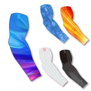 Mangas de Compresión para Ciclismo y Running, Diseño Personalizado con Sublimación, Protección UV, Mangas de Compresión/Calentadores de Brazos - Product Image 1