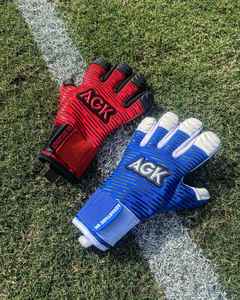 Guantes de portero de cuero Premium de alta calidad personalizables y ajuste Personal al por mayor guantes de agarre de látex de fútbol al aire libre - Product Image 4