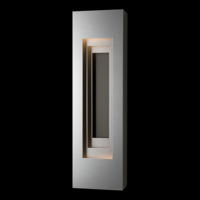 Applique murale extérieure rectangulaire moderne vintage en aluminium noir à intensité variable, installation facile pour villa, maison, hôtel